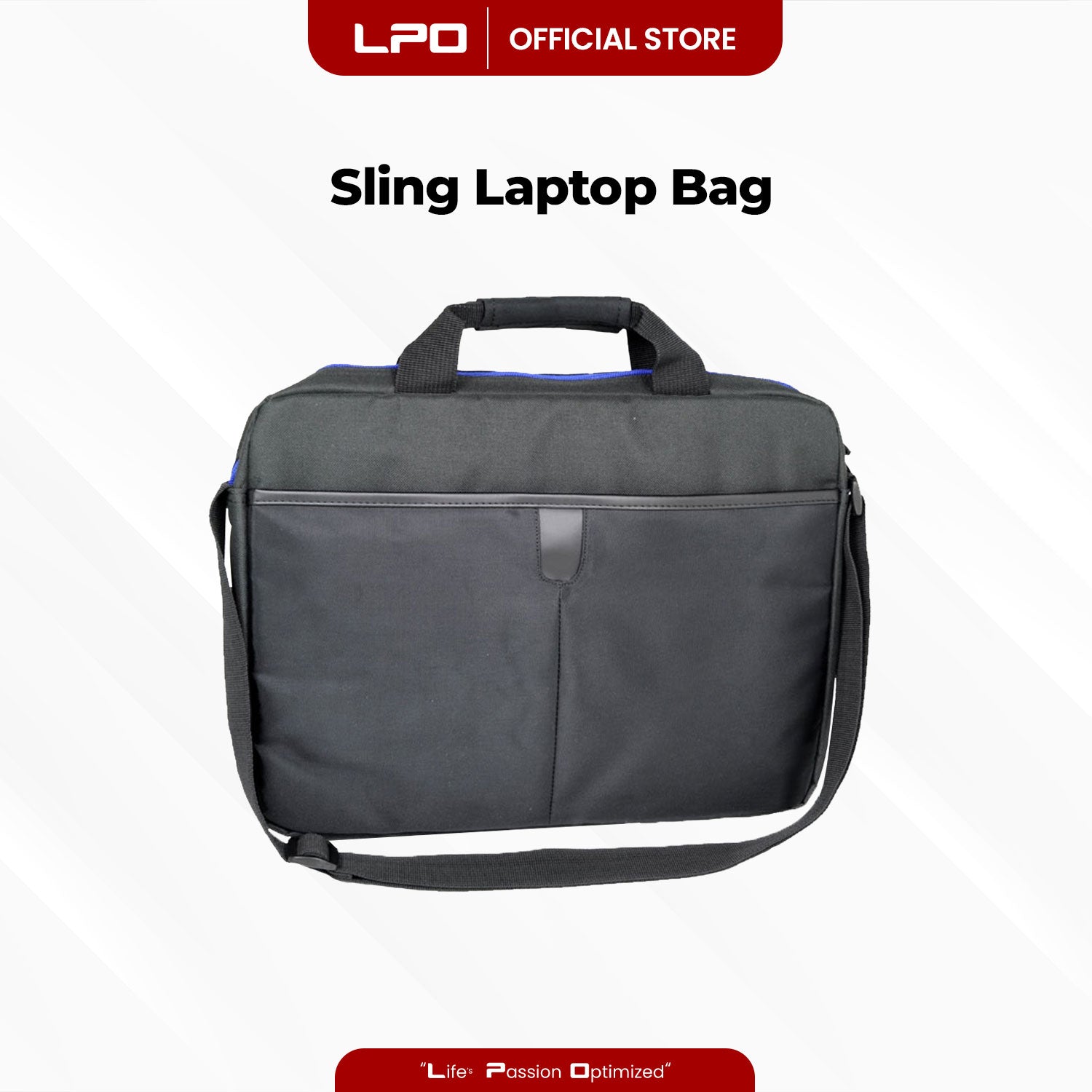 Laptop Bag Dell Sling Bag size Laptop Black Waterproof – LPO