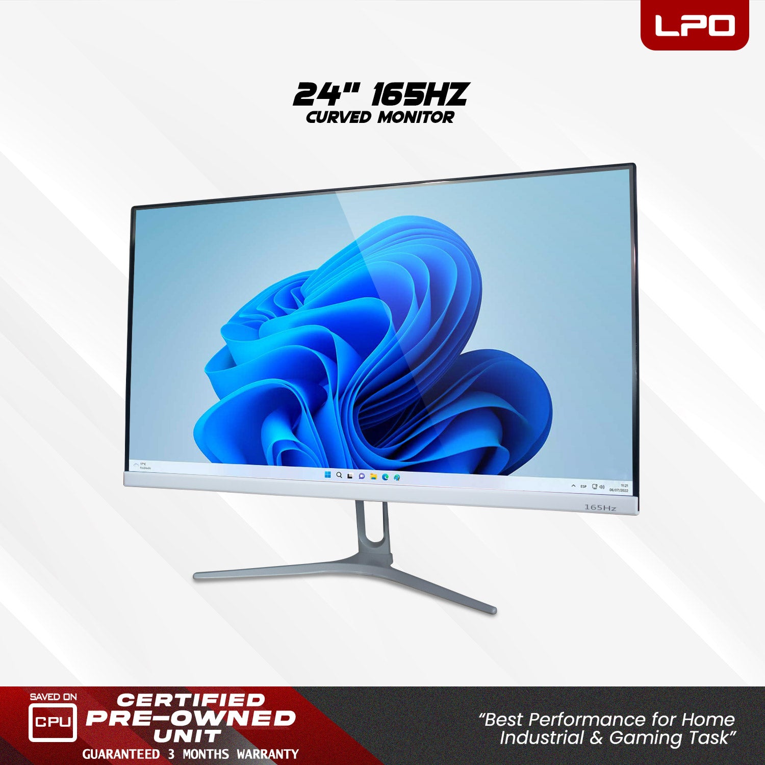 Gaming Desktop Computer AMD Ryzen 5 5500 3.5Ghz B450MHP AM4 RX580 8GB 16GB DDR4 256GB 2.5