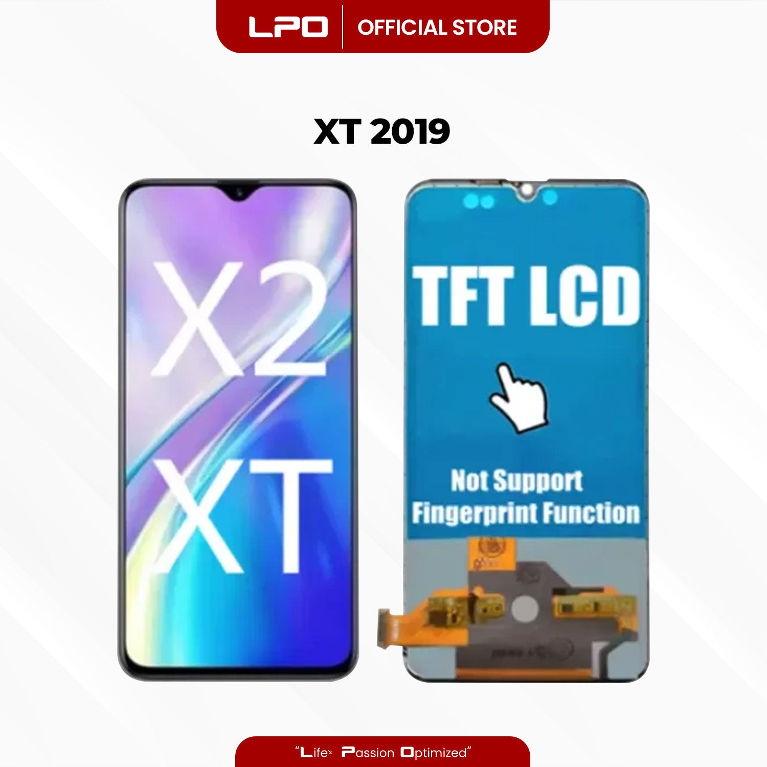 Cellphone LCD Screen	6.4 Realme XT 2019 Compatible with RMX1921