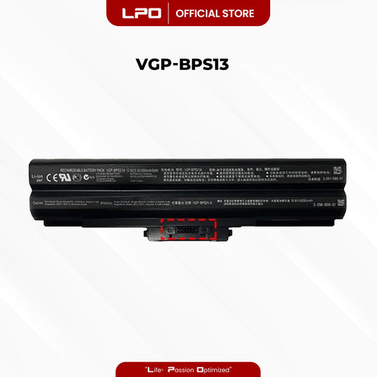 Laptop Battery VGP-BPS13 Compatible with Sony Vaio VGN-AW VGN-CS VGN-FW VGP-BPS13B/Q