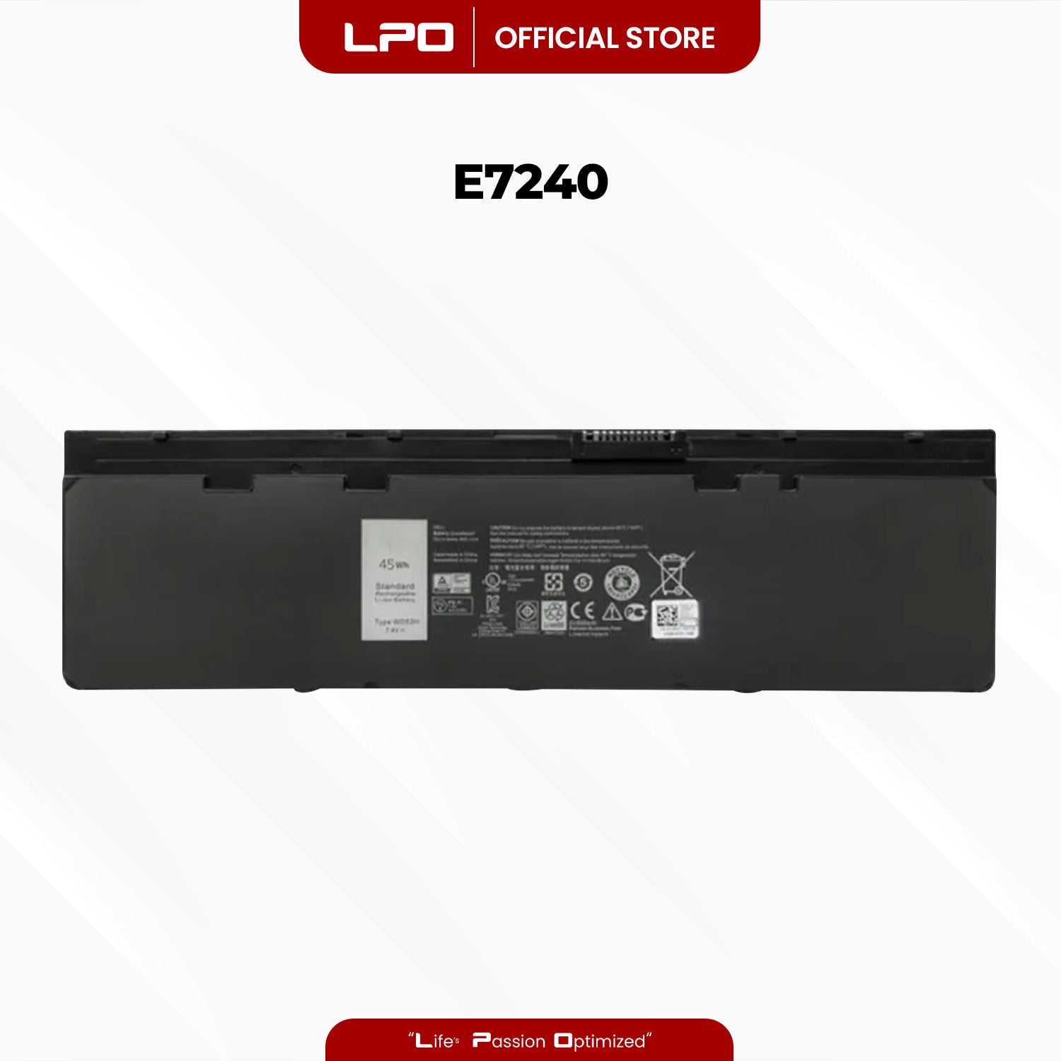 Laptop Battery E7240 Compatible with Dell Latitude E7240 E7250 7240 7250 Ultrabook X01 PT1