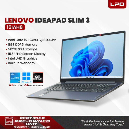 Pre owned Lenovo IdeaPad Slim 3 15IAH8