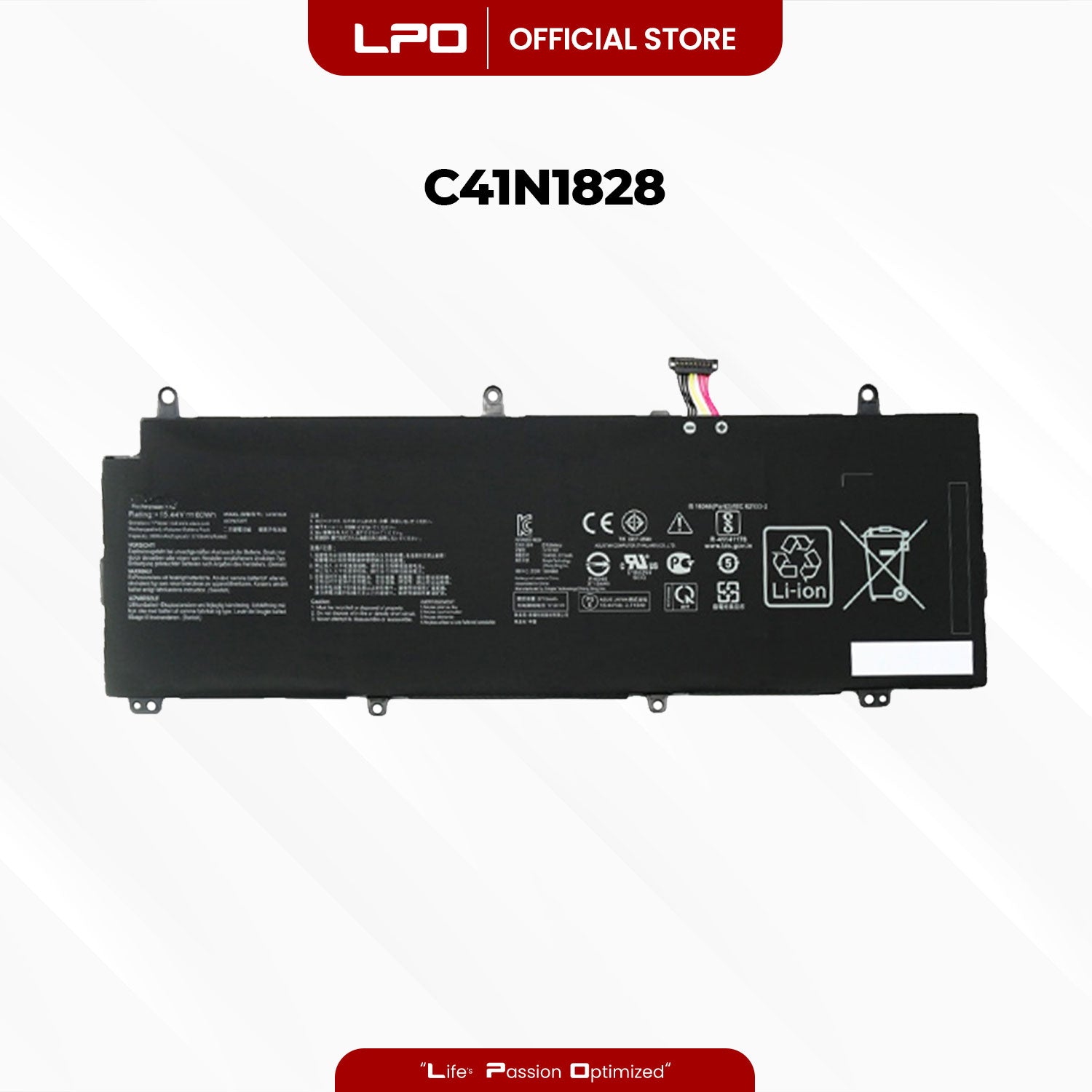 Laptop Battery C41N1828 Compatible with Asus ROG Zephyrus S GX532GV, GX535GX, GX531GV