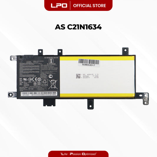 Laptop Battery C21N1634 Compatible with ASUS VivoBook A580U X580U X580B FL5900L - LPO Laptop PC-Outlet