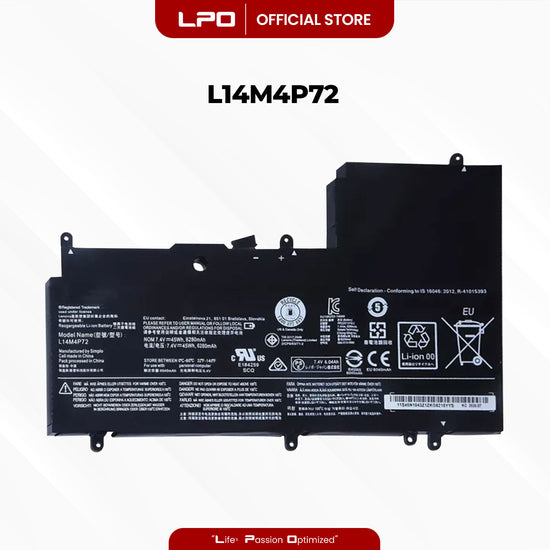 Laptop Battery L14M4P72 Comptible with Lenovo Yoga 3 14inch Yoga 3-1470 IdeaPad Yoga 700-14ISK Series