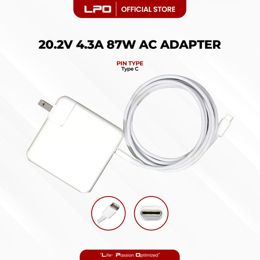 Laptop Charger MacBook 20.2V 4.3A 87W TYPE C Compatible with MacBook Pro 13/15 inch(2016, 2017, 2018, 2019, 2020)