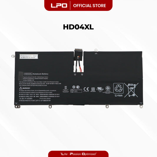 Laptop Battery HD04XL Compatible with HP Envy Spectre XT 13-2000eg 13-2021tu 13-2120tu Series