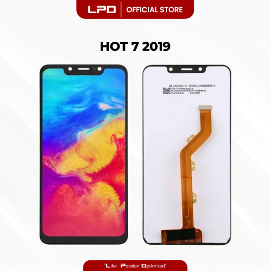 Cellphone LCD Screen	6.2"	Infinix Hot 7 2019 Compatible with X624B, X624, X652A