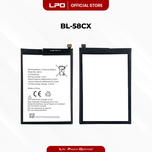 Cellphone Battery	Infinix Hot 10i 2021 BL-58CX Compatiblr with Infinix Hot 10i 2021, X659B, PR652B, X658E, PR652C, X658B - LPO Laptop PC-Outlet