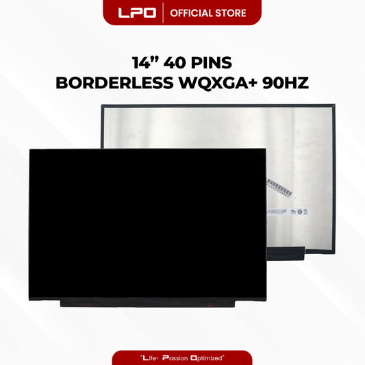 Laptop LCD Screen 14.0" 40 Pins Thin Bezel Borderless WQXGA+ 2880 x 1800 90Hz Compatible with B140QAN04.0