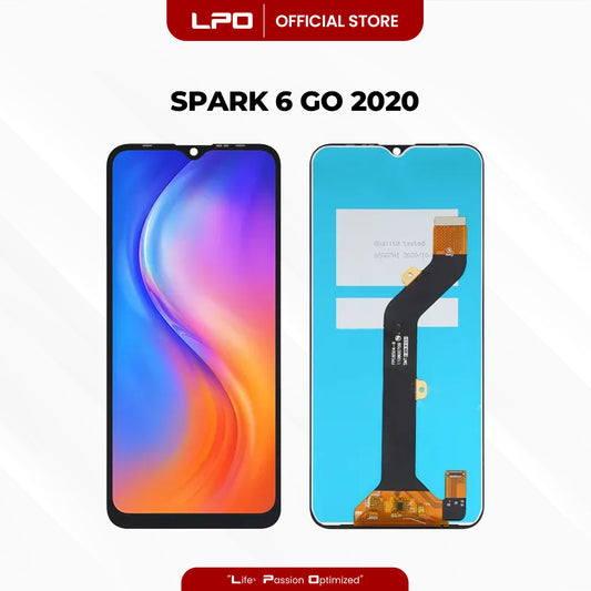 Cellphone LCD Screen	6.52" Tecno Spark 6 Go 2020 Compatible with KE5j, KE5k