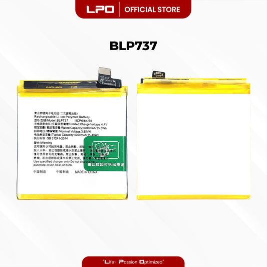 Cellphone Battery	Oppo Reno 2F 2019 / 2Z BLP737 Compatible with CPH1989, PCKM70, PCKT00, PCKM00, CPH1945, CPH1951, PCKM80