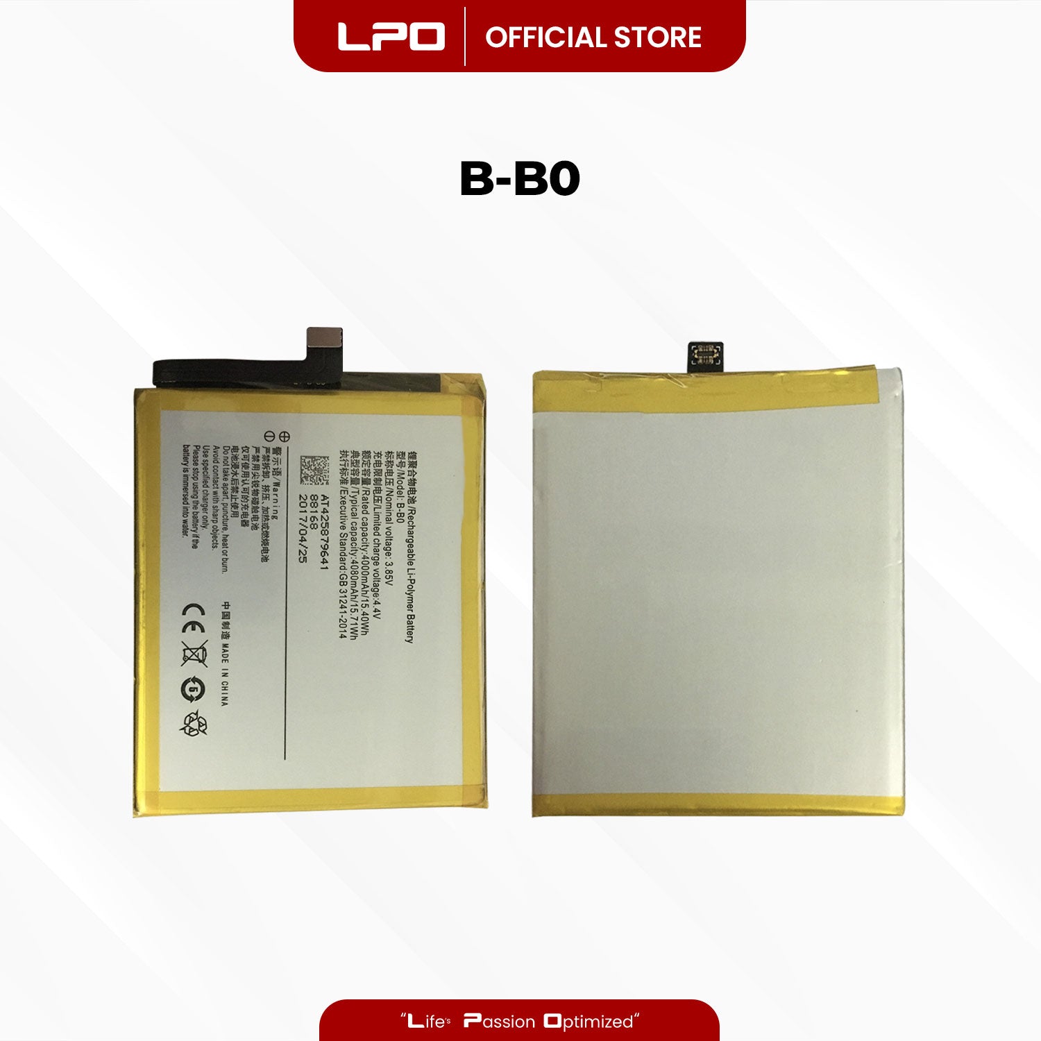 Cellphone Battery Vivo XPlay 6 2016 B-B0 Compatible with Vivo XPlay 6 2016 - LPO Laptop PC-Outlet
