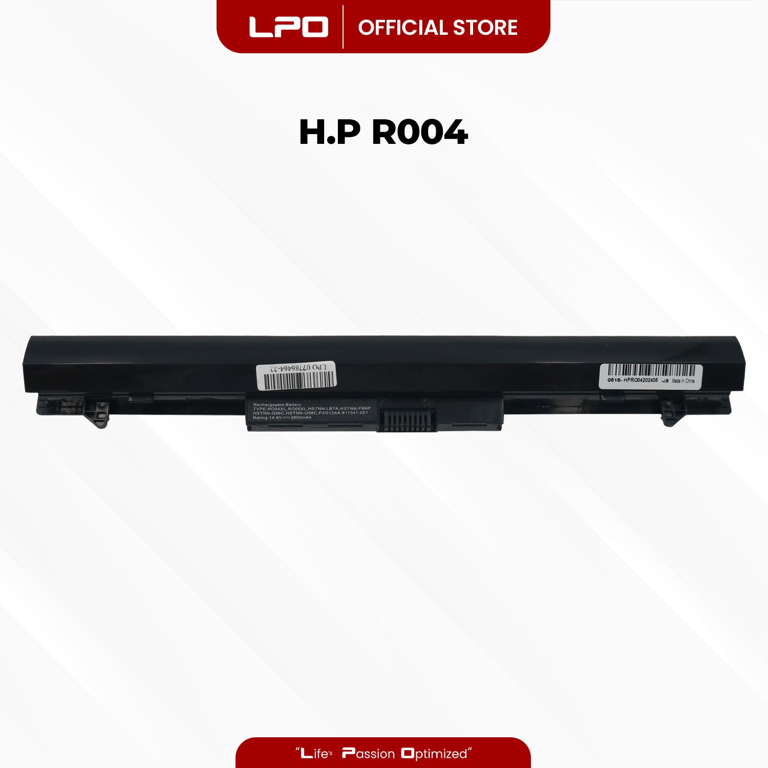 Laptop Battery RO04 Compatible with HP 805044-221 HSTNN-DB7A R006XL 805044-251 - LPO Laptop PC-Outlet