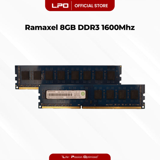 Ramaxel 8GB DDR3 1600Mhz DIMM for Desktop RAM