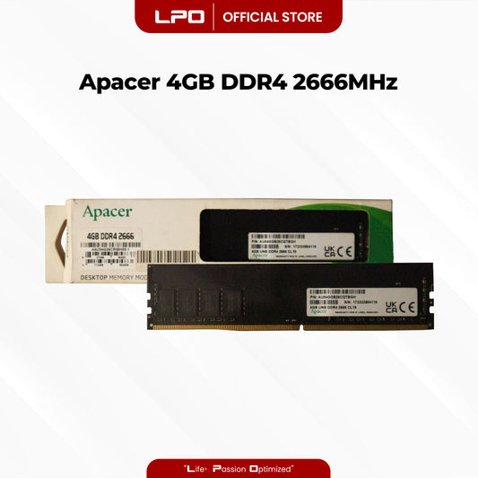 Apacer 4GB DDR4 2666MHz DIMM for Desktop RAM