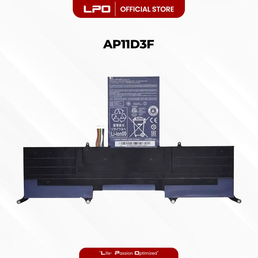 Laptop Battery P11D3F Compatible with  Acer Aspire Ultrabook Aspire S3 Series, Aspire C720