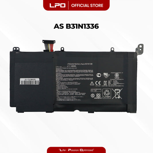 Laptop Battery B31N1336 Compatible with Asus VivoBook S551, R553L, R553LF, R553LN - LPO Laptop PC-Outlet