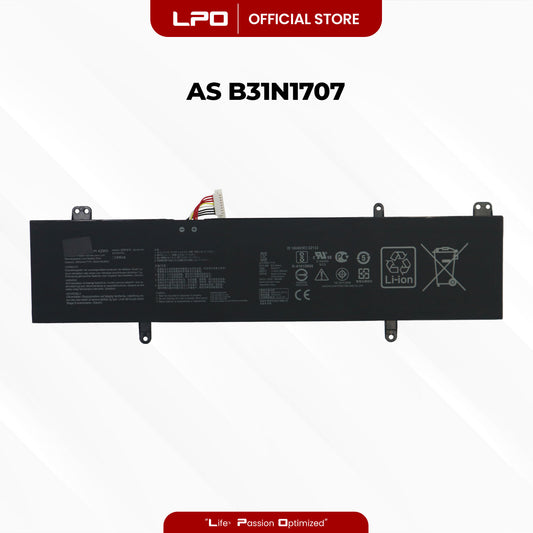 Laptop Battery B31N1707 Compatible with Asus VivoBook S14 S410 S410UA S410UQ-NH74 - LPO Laptop PC-Outlet