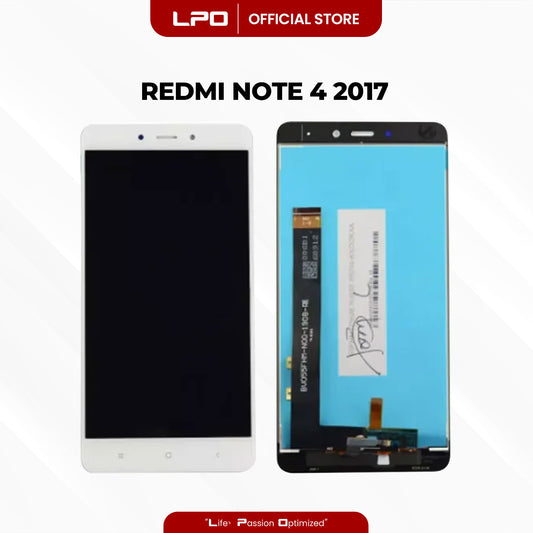 Cellphone LCD Screen 5.5" Xiaomi Redmi Note 4 2017 Compatible with 2016100