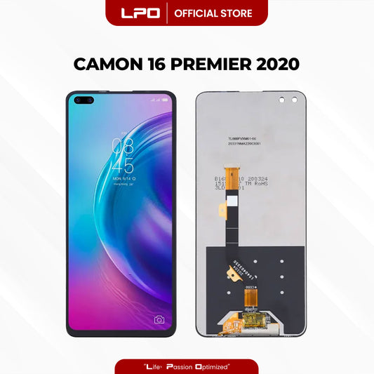 Cellphone LCD Screen	6.85" Tecno Camon 16 Premier 2020 Compatible with CE9, CD6j