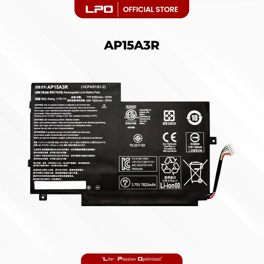 Laptop Battery AP15A3R Compatible with  Acer Aspire Switch 10E SW3-013P Series