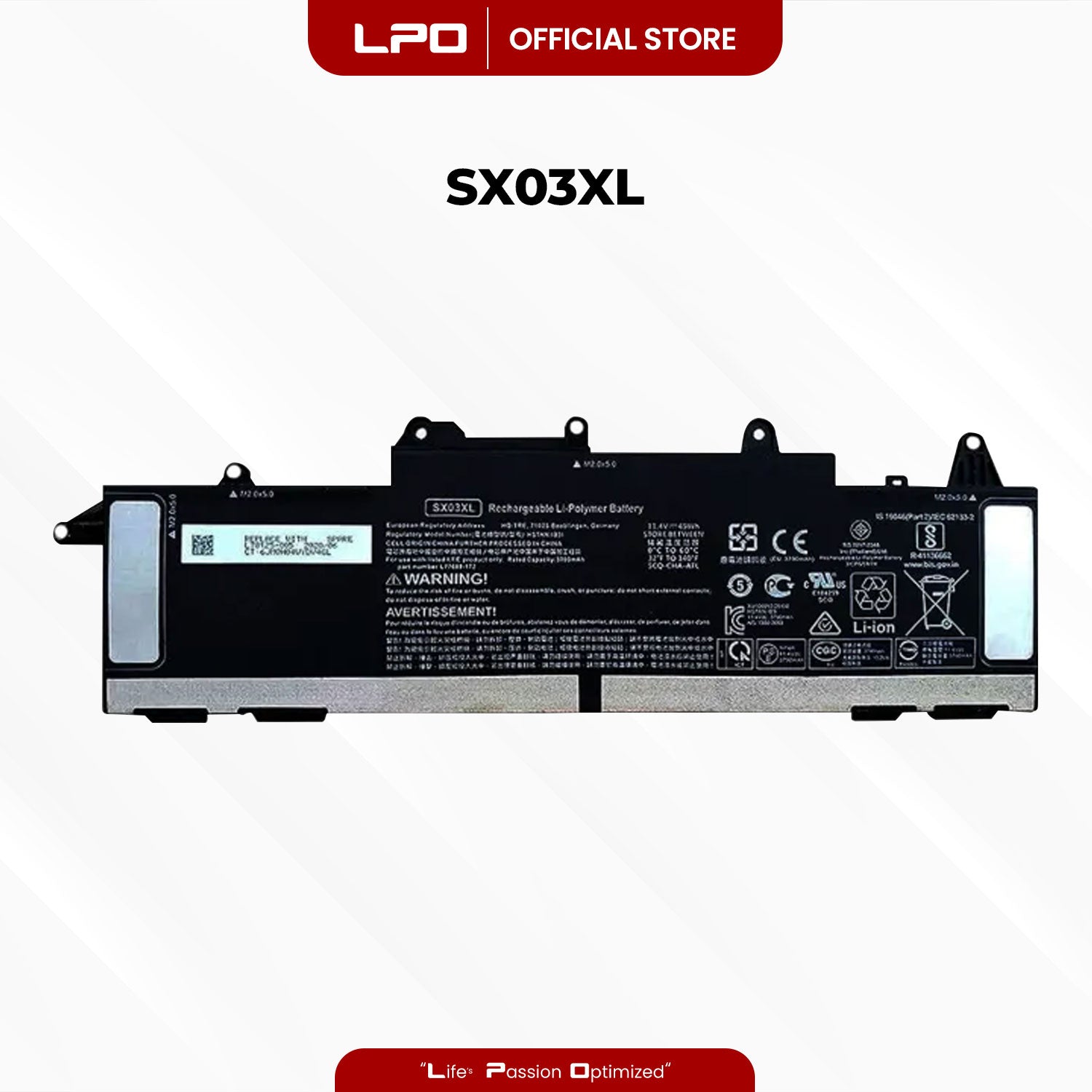 Laptop Battery SX03XL Compatible with HP ProBook x360 435 G7 series: 1F3G6EA 1F3G9EA