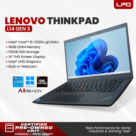 Pre-owned Lenovo ThinkPad L14 Gen 3
