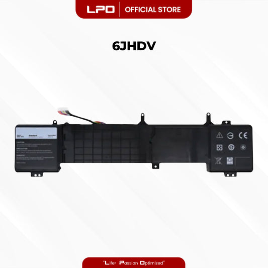 Laptop Battery 6JHDV Compatible with Dell Alienware 17 R2, R3, ALW17ED-3728, 3828, 4718, 4738, 4838