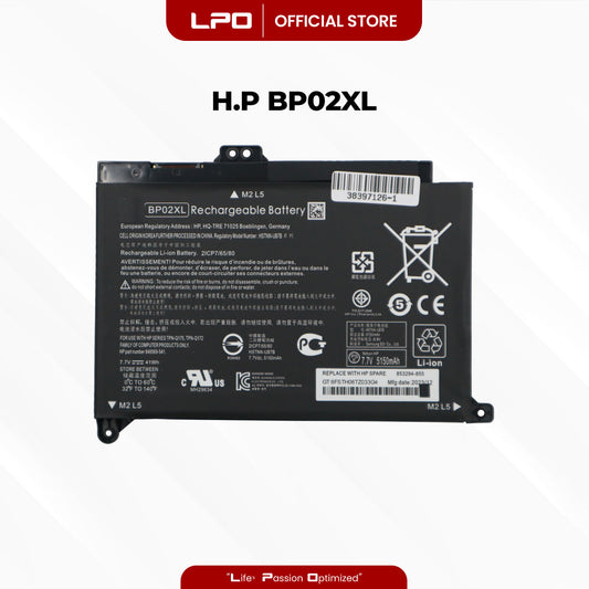 Laptop Battery BP02XL Compatible with HP Pavilion PC 15 15-AU 15T-AU 15-AW 15T-AW 15Z-AW Series - LPO Laptop PC-Outlet