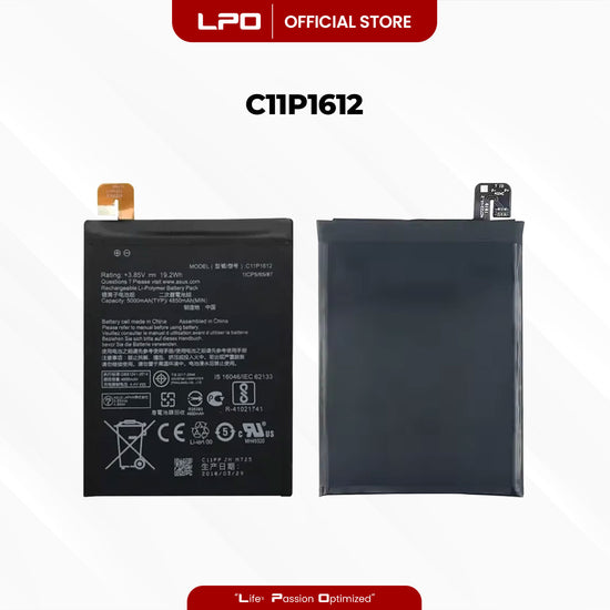 Cellphone Battery Asus Zenfone 4 Max ZC554KL 2017 C11P1612 X00ID, X00IS, X00HDA, ZC554KL