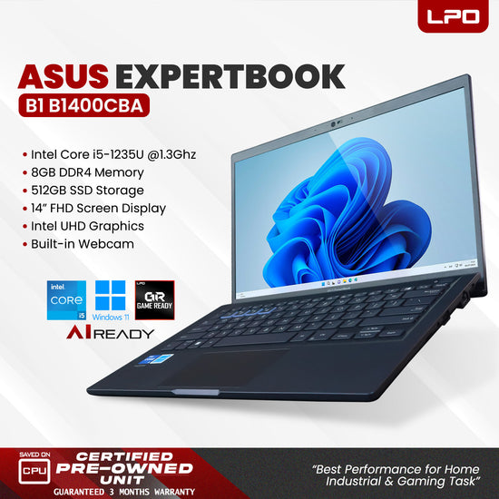 Pre-owned Asus ExpertBook B1 B1400CBA