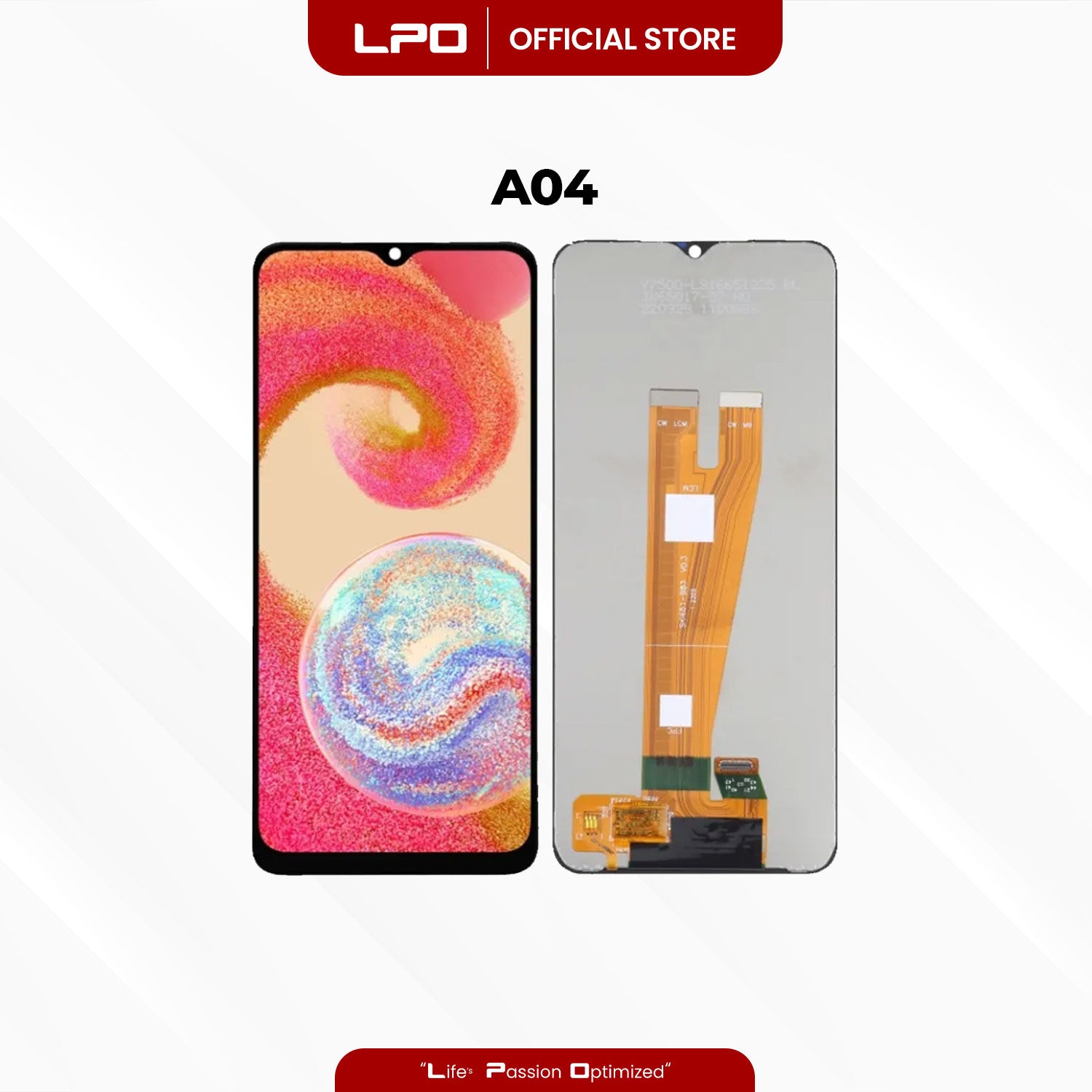 Cellphone LCD Screen	6.5 Samsung Galaxy A04 2022 Compatible with SM-A045F, SM-A045F/DS, SM-A045M