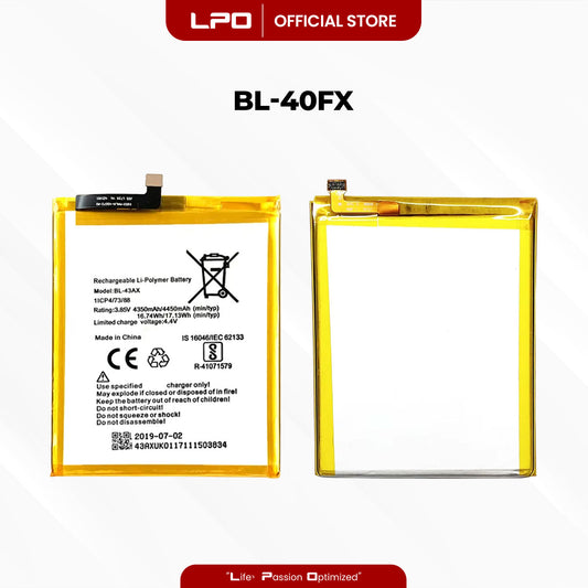 Cellphone Battery	Infinix Zero 4 Plus 2017 BL-40FX Compatible with Infinix Zero 4 Plus 2017 - LPO Laptop PC-Outlet