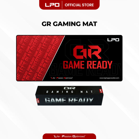 LPO GR Game Ready Gaming Mat High Quality Extended Gaming MousePad Keyboard Pad Desk Mat Laptop Mat Large Mouse Pad