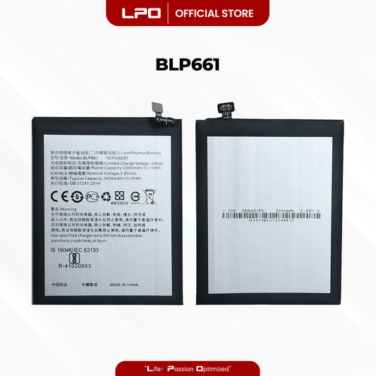 Cellphone Battery	Oppo F7 2018 BLP661 Compatible with CPH1819, CPH1821, 1821, CPH1821EX - LPO Laptop PC-Outlet