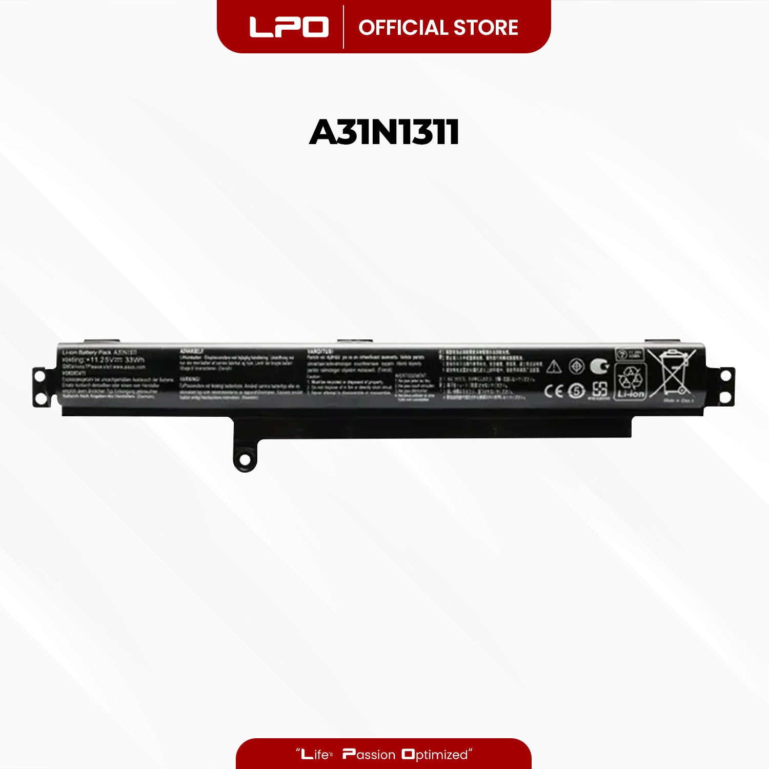 Laptop Battery A31N1311 Compatible with  Asus VivoBook F102BA X102B X102BA