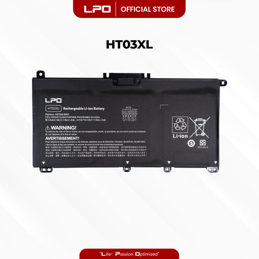 Laptop Battery HT03XL Compatible with HP Pavilion 14-CE 14-CF 14-CK 14-CM 14-DF Series - LPO Laptop PC-Outlet
