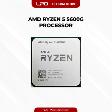 AMD Ryzen 5 5600G AM4 6 cores / 12 threads 3.9 GHz Up to 4.4 GHz 65W