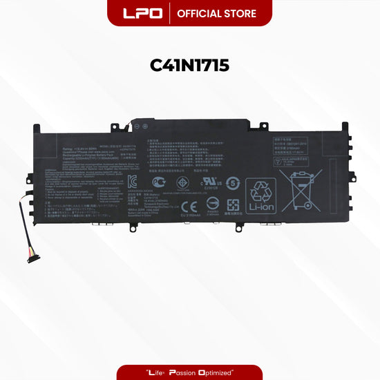 Laptop Battery C41N1715 Compatible with Asus ZenBook 13 UX331FN, UX331UAL, UX331UA