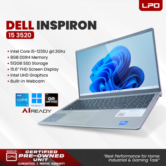 Pre-owned Dell Inspiron 15 3520