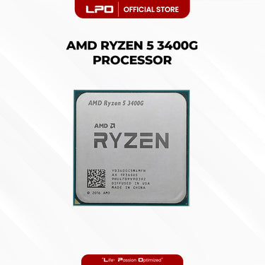 AMD Ryzen 5 3400G AM4 4 cores / 8 threads 3.7 GHz Up to 4.2 GHz 65W