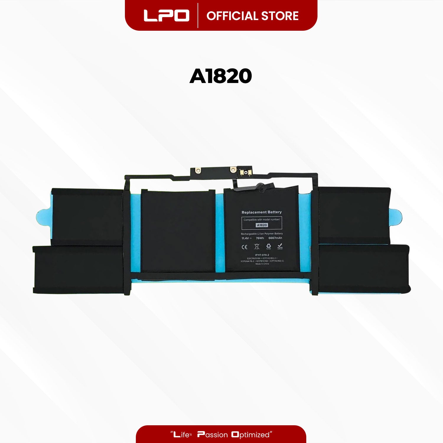 Laptop Battery A1820 Compatible with MacBook Pro 15 A1707 EMC 3072 EMC 3162 MLH32LL MLH32LL/A* MLH32LL/A MLH42LL MLH42LL/A* MLH42LL/A MPTR2LL MPTR2LL/A* MPTR2LL/A MPTT2LL MPTT2LL/A* MPTT2LL/A 2016 2017