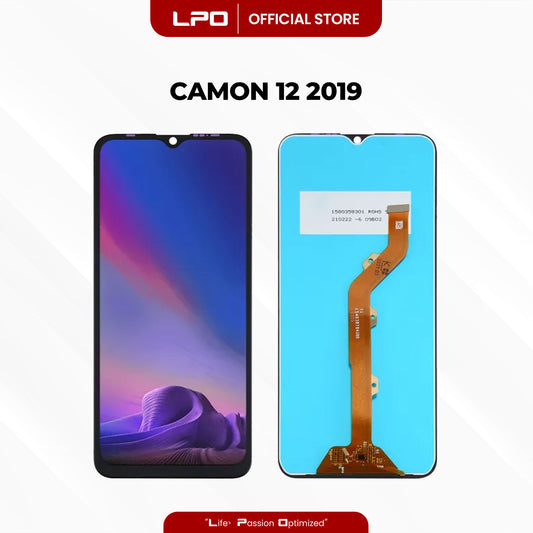 Cellphone LCD Screen	6.52" Tecno Camon 12 2019 Compatible with CC7S