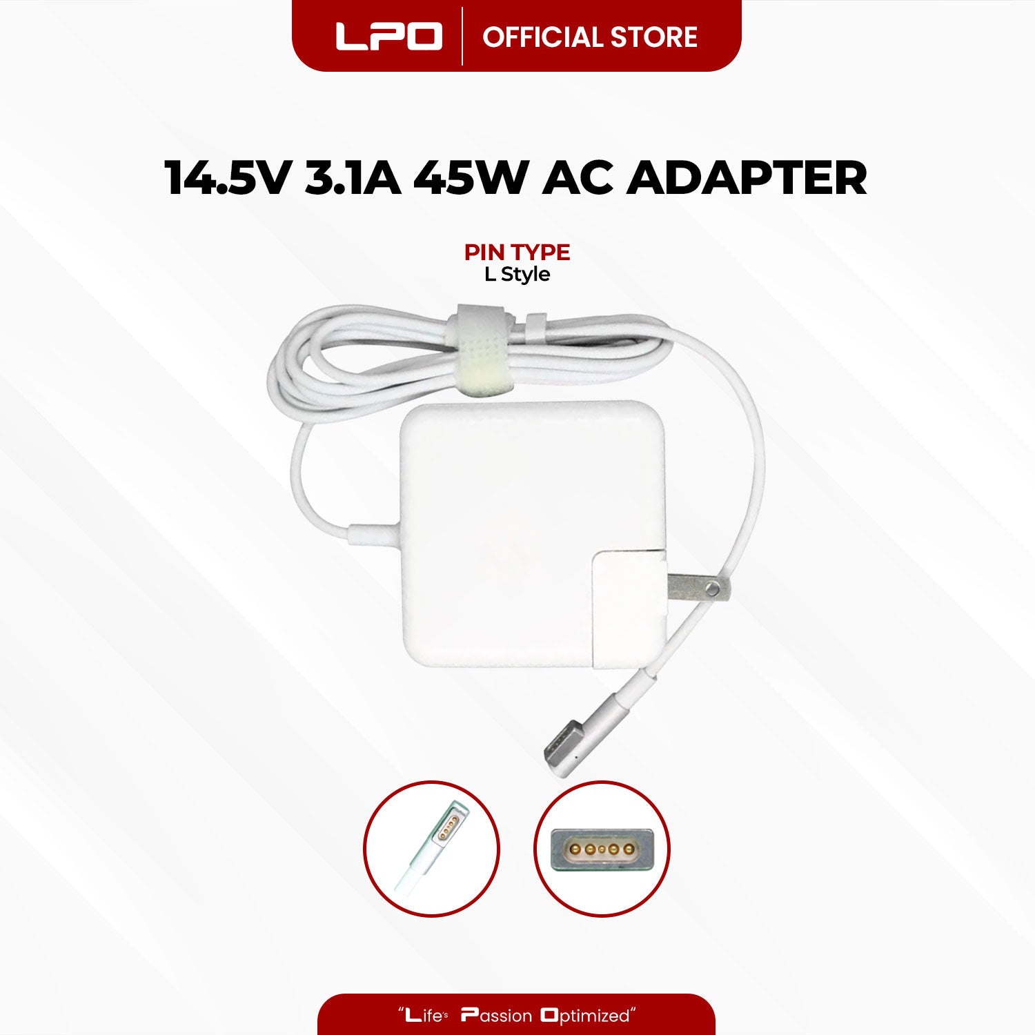 Laptop Charger MacBook 14.5V 3.1A 45W L Style Compatible with MacBook Air 11 inch and 13 inch: MacBook Air (13 inches, mid-2011) MacBook Air (11 inches, mid-2011) MacBook Air (13 inches, late 2010) MacBook Air (11 inches, late 2010)