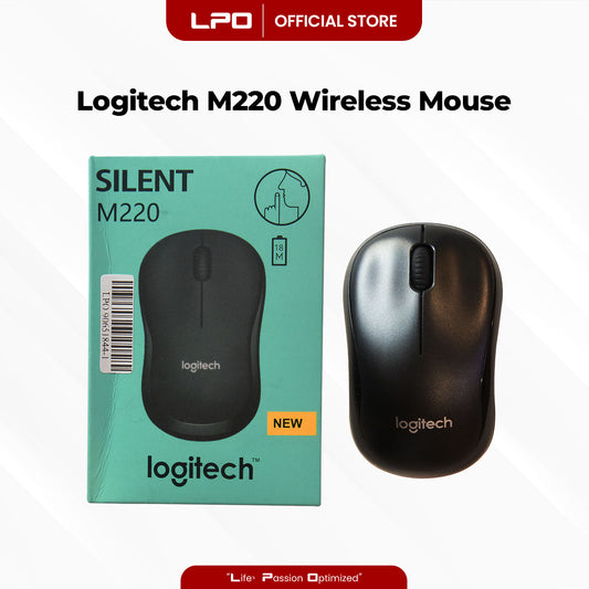 Logitech M220 Wireless Mouse with USB Receiver For PC and Laptop