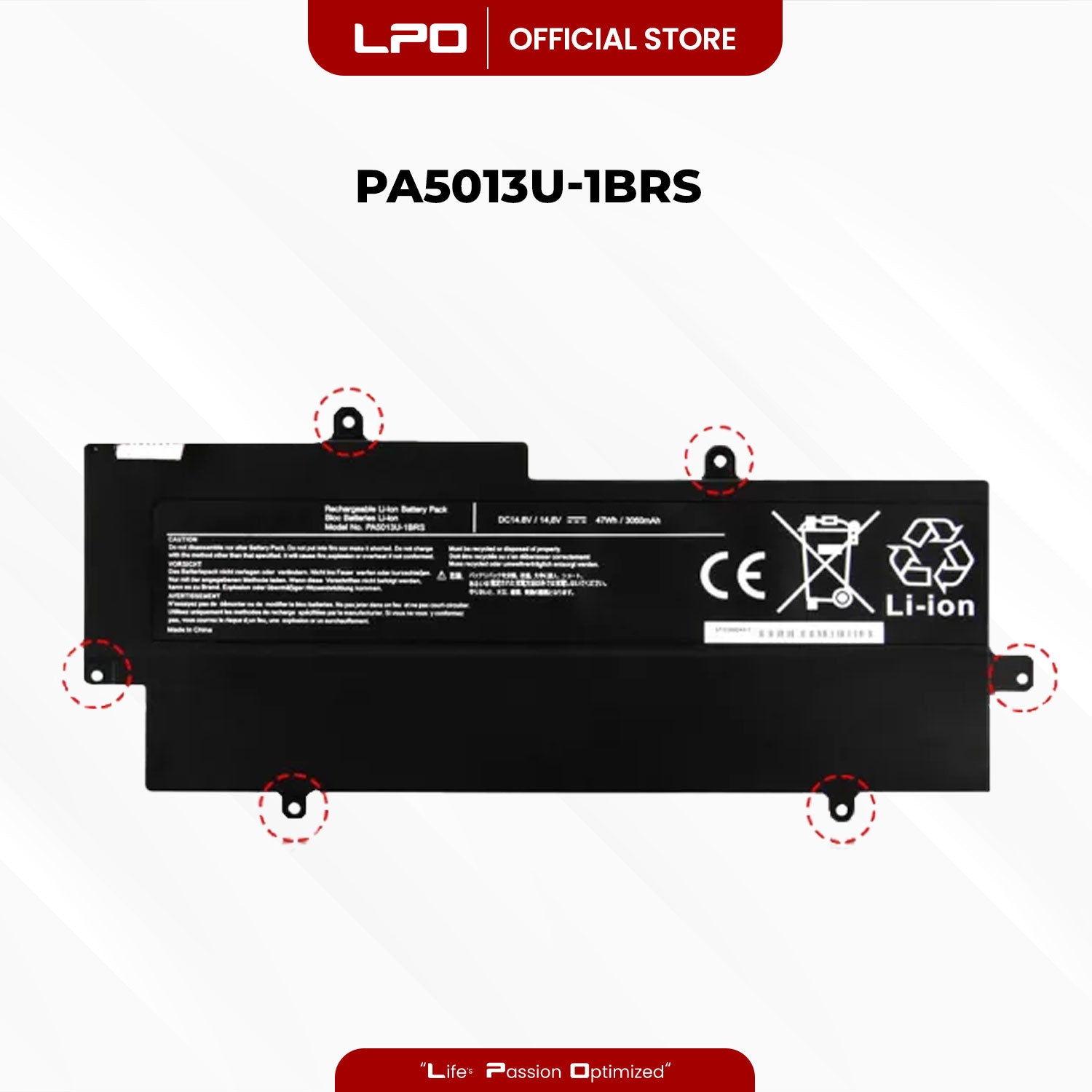 Laptop Battery PA5013U-1BRS Compatible with Toshiba Portege Z830 Z830-10P Z835 Z835-P330