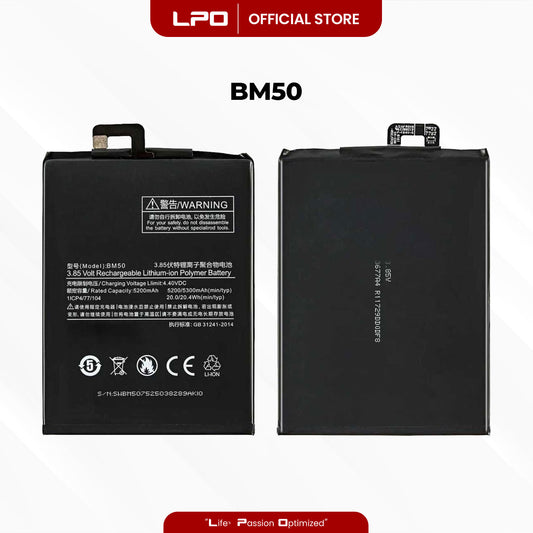 Cellphone Battery Xiaomi Mi Max 2 2017 BM50 Compatible with MDE40, MDI40 - LPO Laptop PC-Outlet