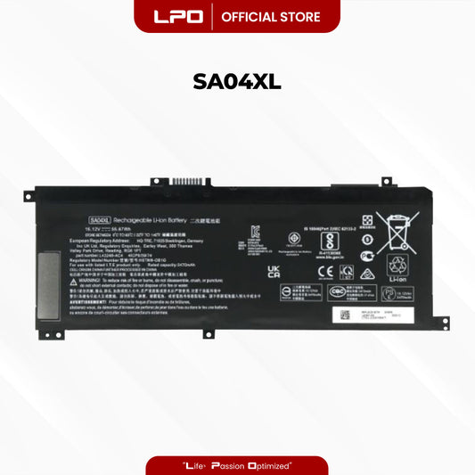 Laptop Battery SA04XL Compatible with HP Envy X360 15-DR 15-DR0010TX Series Notebook - LPO Laptop PC-Outlet