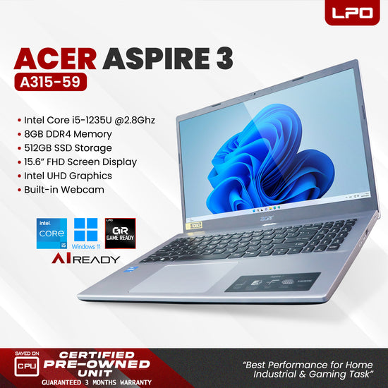 Pre-owned Acer Aspire 3 A315-59
